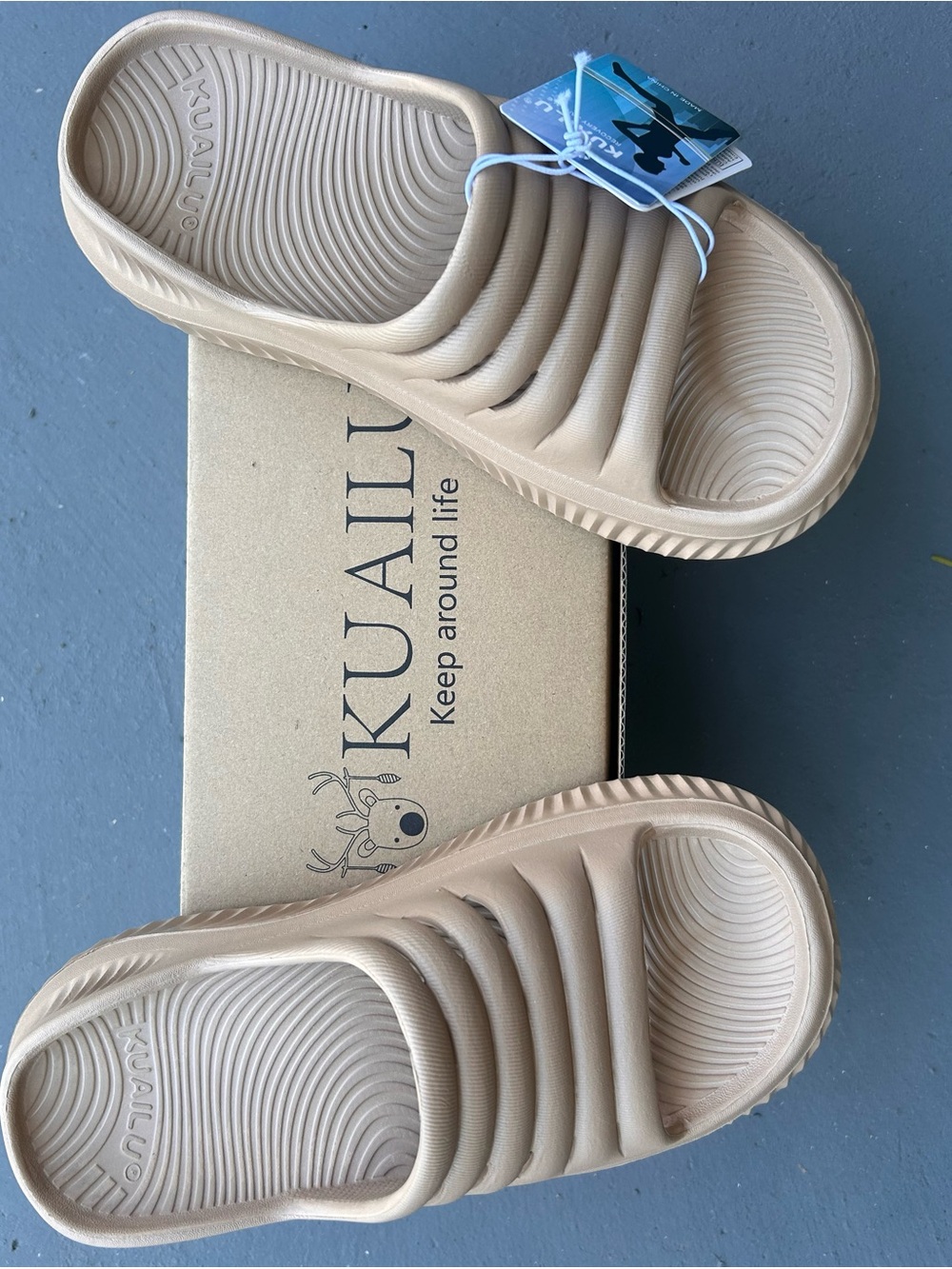 Women Recovery Slide Sandals - Cushioned Comfort. NIB
